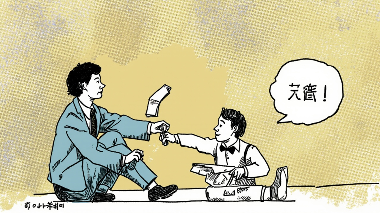 招聘现场示意图